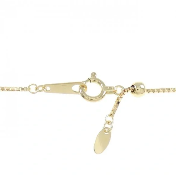 Authentic 18K Solid Gold Necklace and Diamond Pendant - Picture 6 of 6